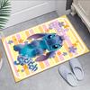 1 Stück Lilo und Stitch-(30)_01 Teppich Läufer, Schlafzimmer und Spielzimmer Langlebig, Fleckenbeständig und Leicht zu Reinigen, Wohnzimmer