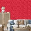 Wallpaper Geometric pattern red, fine detail 50x1000