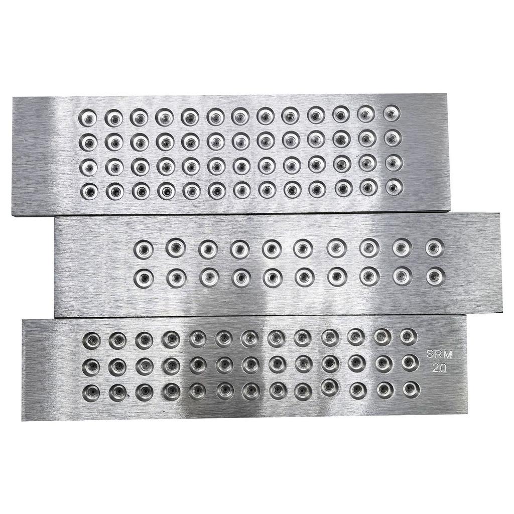 0.04-0.45/0.04-0.8/0.04-1.6mm Carbide Wire Drawplate Round Shape Wire Jewelry Making Tool Wire Drawing Measurement