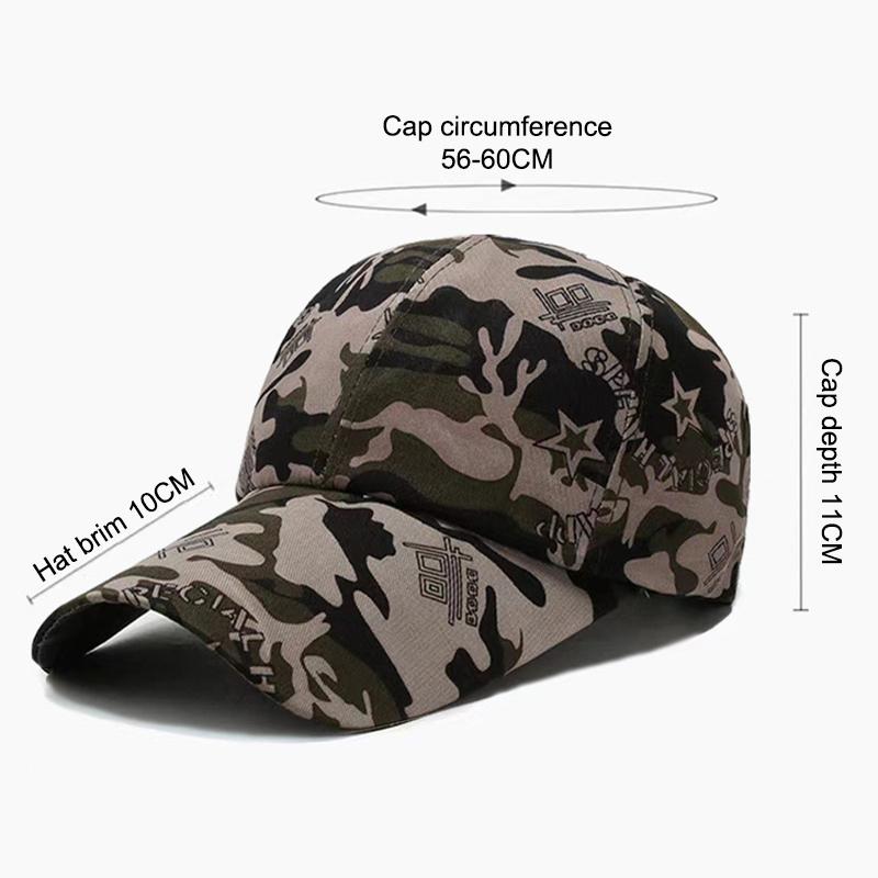 Gorras de Béisbol para Hombre Deportes al Aire Libre Gorras de Golf Ajustables Verano Snapback Gorra Hip Hop Protección UV Sombreros para el Sol Hombre
