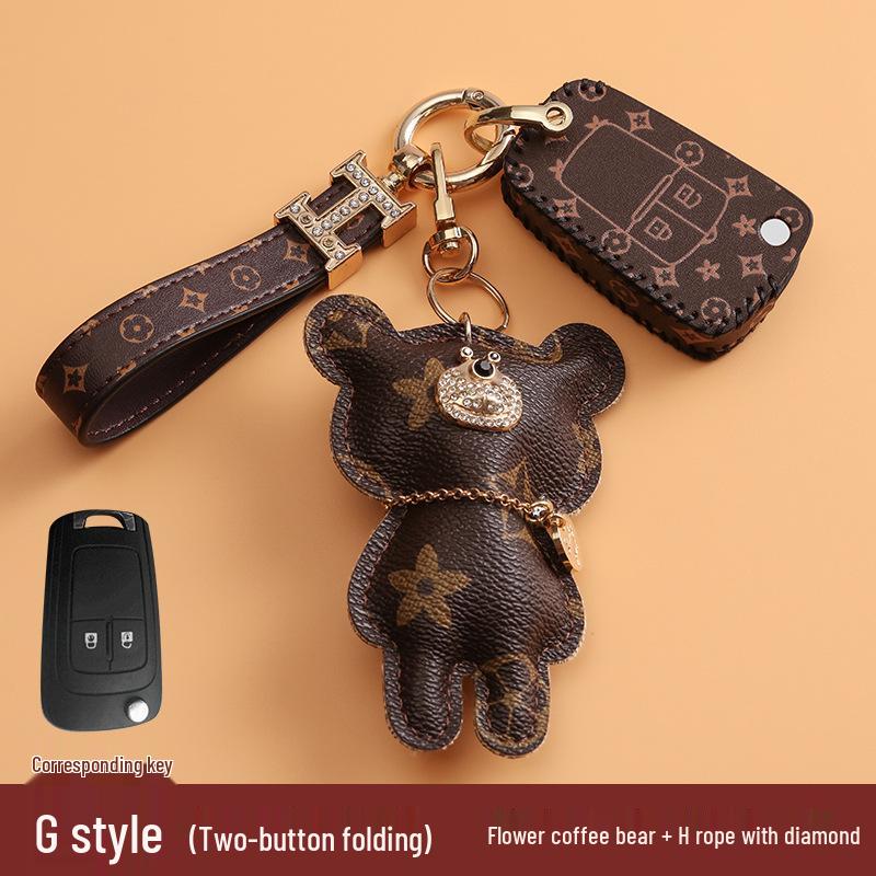 21 Buick Key Cover: New Excelle, Encore, Verano XT, LaCrosse, Regal - Stylish Women's Car Key Case