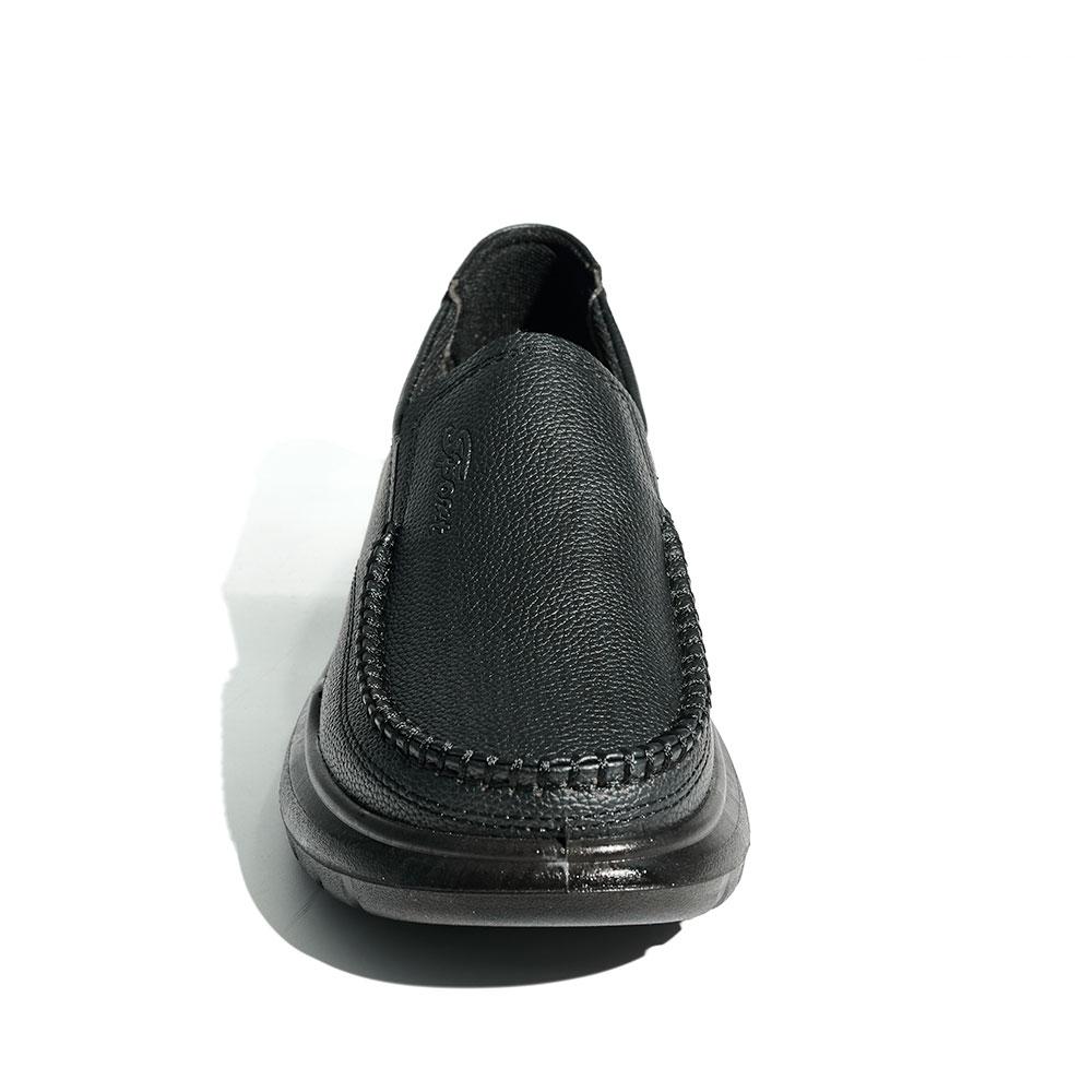Sapatos Casuais Masculinos Mocassins de Couro PU Tênis Confortáveis Respiráveis para Exterior Slip-on Sapatos de Vestir de Negócios Masculinos Sapato Masculino