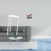 Minimalist Clear Acrylic Side Table NightStand Modern Bedside Cabinet End Sculpture Figurine