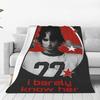 Custom Sombr Blanket Warm Fleece Soft Flannel American Singer Throw Blankets For Bed Sofa Office Autumn
