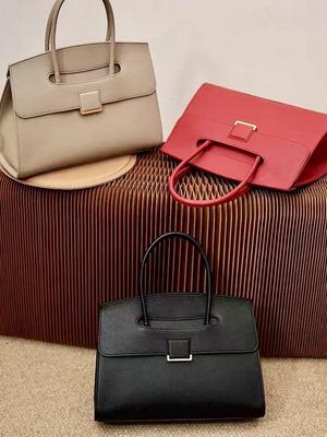 Bolso Tote de Cuero Genuino para Mujer 2025: Bolso de Mano de Gran Capacidad para el Viaje Diario