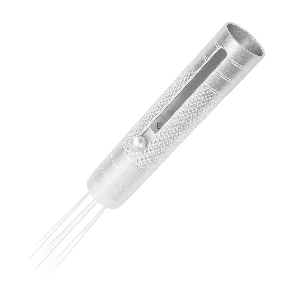 Needle Type Coffee Stirrer Telescopic Magnetic Rhombus Pattern Anti Slip Stainless Steel 6 Needles Coffee Distributor