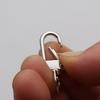 100Pcs Delicate Zinc Alloy Swivel Clips Carabiner Clip Swivel Triggers Dog Buckle KeyRing for Creative DIY Projects