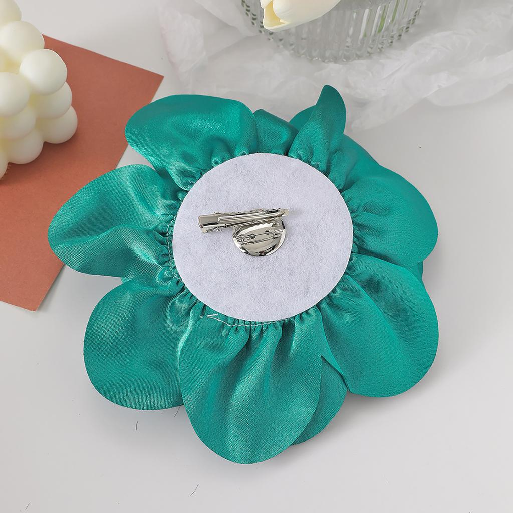 Elegant Fabric Peony Lapel Pin Handmade Flower Brooch Stylish Corsage Badge Fashion Accessory for Parties and Dinners