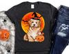 Havanese Halloween Shirt, Dog Jack O Lantern, Pumpkin Howl-O-Ween Gift, Gildan Softstyle Unisex Tee
