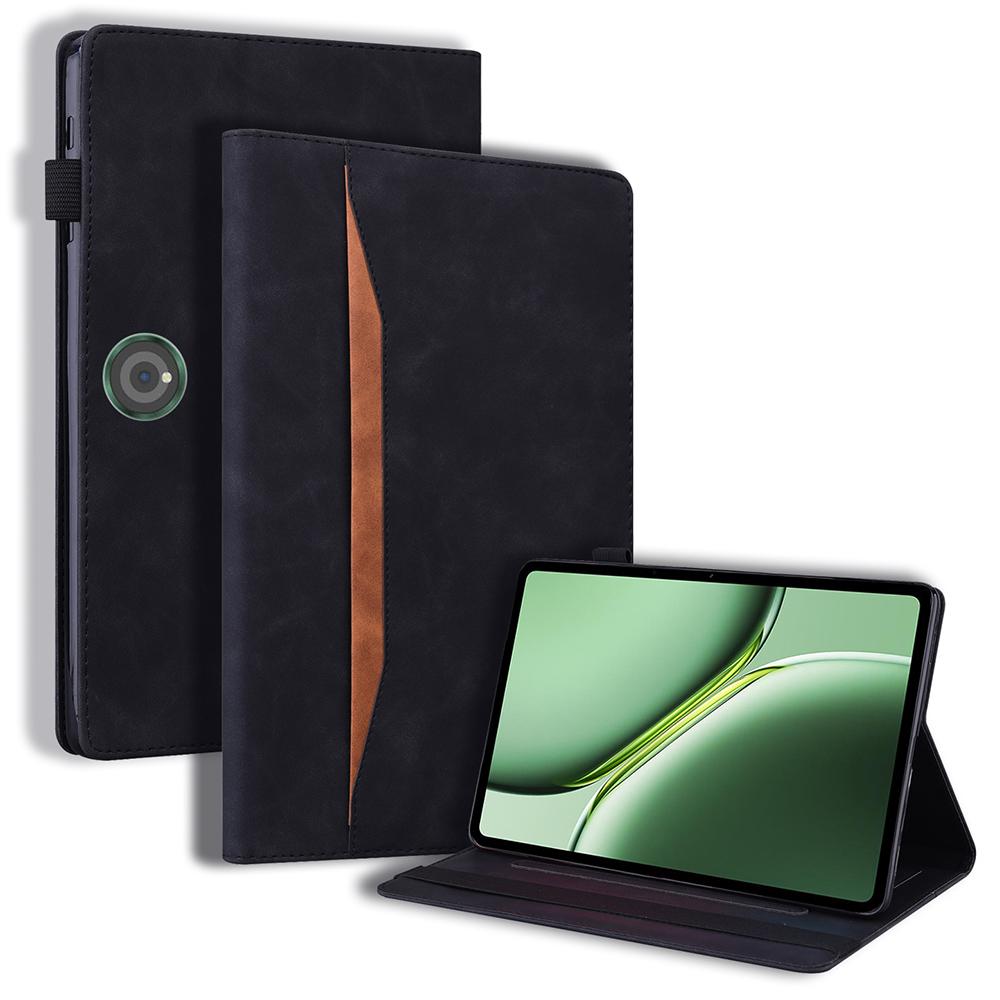 For OnePlus Pad 2/Pad Pro Case PU Leather Business Folio Protective Tablet Cover Card Holder