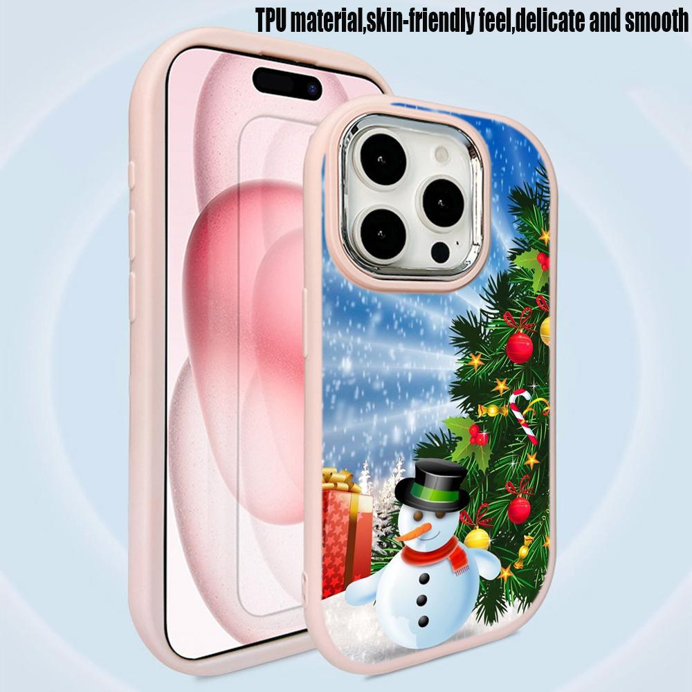 N118 Новогодний Веселый Рождественский дизайн Мягкие чехлы для телефонов Samsung S24 S23 — фото 5