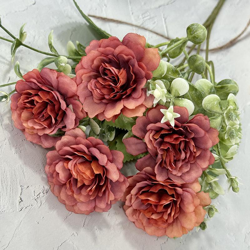 Flower Artificial Peony Wedding Hotel Restaurant Decoration Ornament Desktop