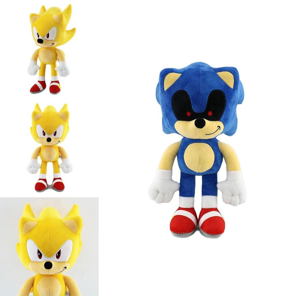 30cm Super Soft Sonic Shadow The Hedgehog Plush Dolls For Kids And Adults