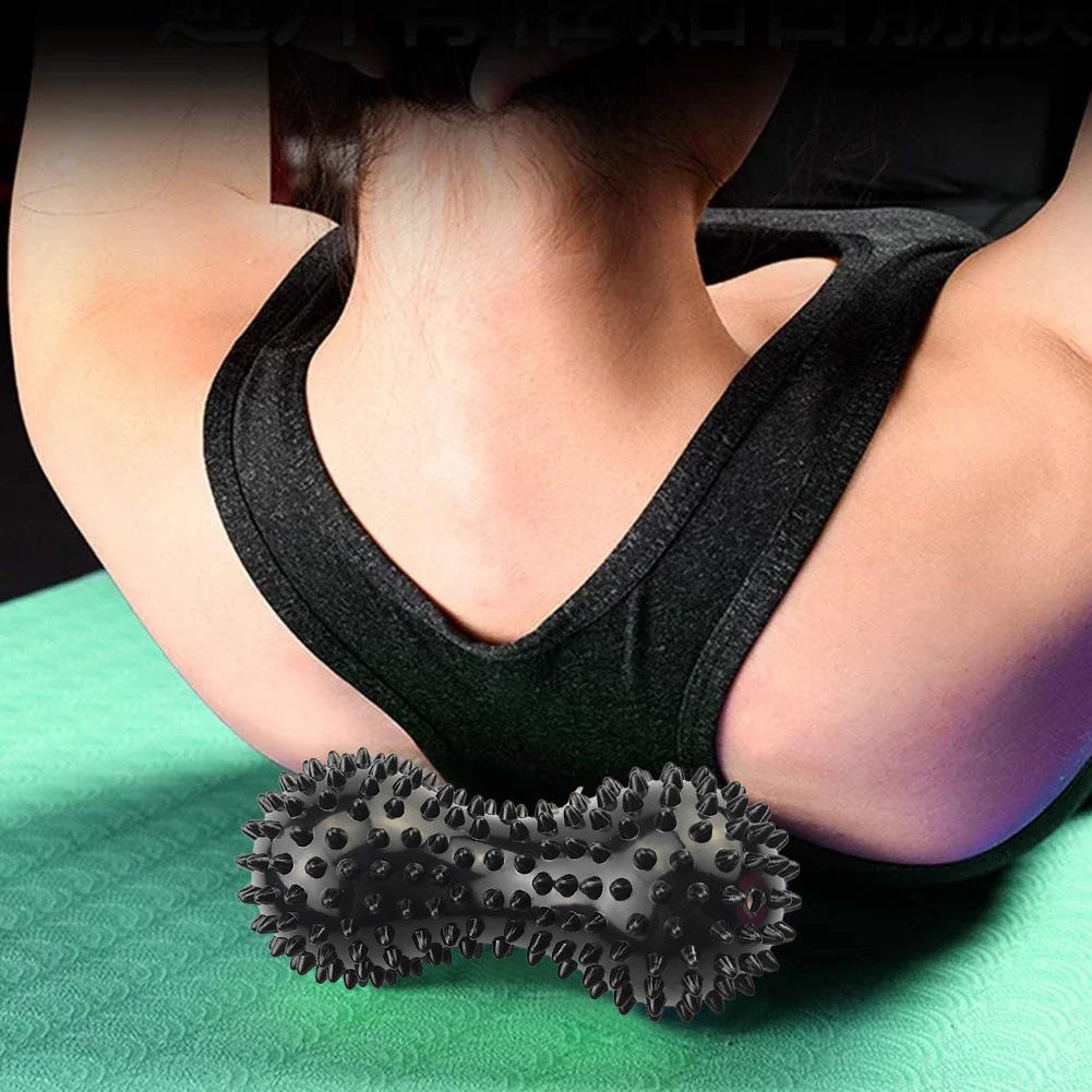 Erdnuss Massage Igelball Igelball Massageball Erdnuss Massagerolle Triggerpunkt Igelball für Hand-/Fußmassage