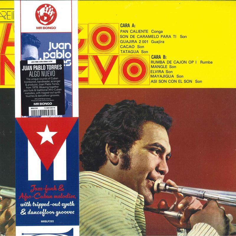 LP Record JUAN PABLO TORRES - Algo Nuevo MRBLP293 Mr Bongo 2024 UK Latin