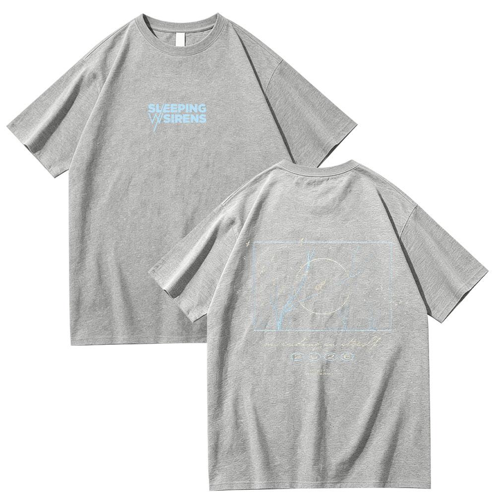 Sleeping with Sirens An Ending in Itself Bird T-Shirt Vintage Graphic Print T Shirt Women Men Aesthetic Street Style Cotton Tee