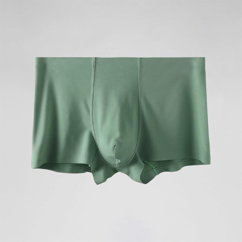 

Мужские трусы-боксеры Maoren Modal - дышащее летнее нижнее белье для молодежи и мужчин XXXL озеро зеленый