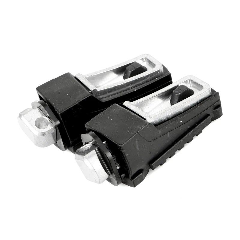 1 Pair Motorcycle Footrest Rear Passenger Foot Pegs for BMW R1250GS Adventure S1000XR R1200GS GS R1200 R1250 2014-2023