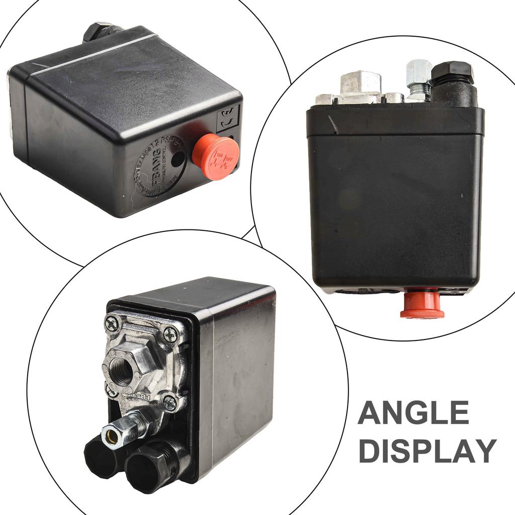 Automatic Pneumatic Pressure Switch for Air Compressor Adjustable 0 5 0 8 Kg 220V 20A Energy Saving and Compact Design