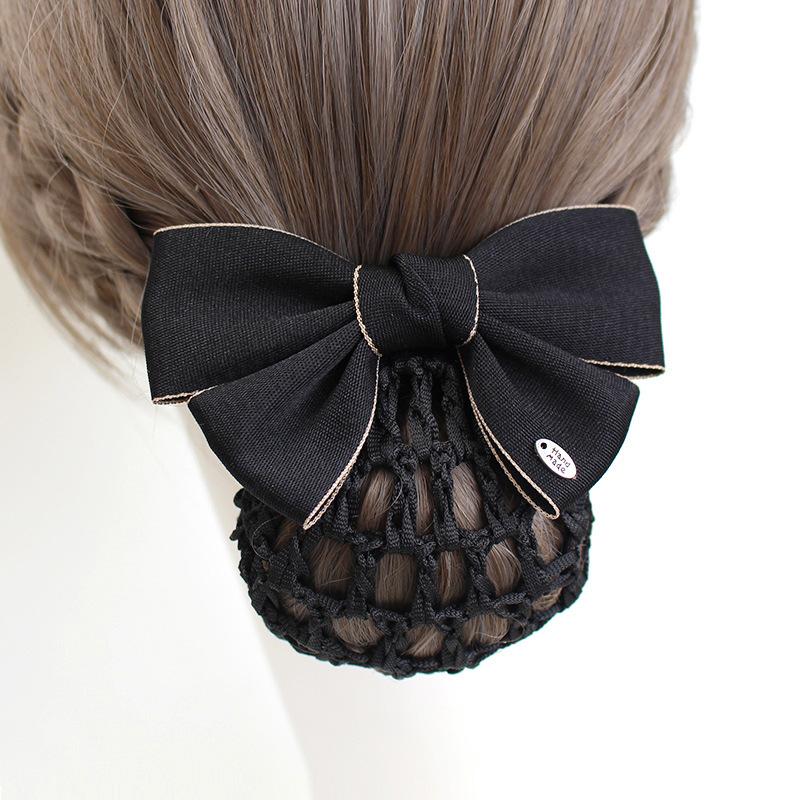 Yifei Jewelry Professional Head Flower Nurse Flight Attendant Staff Work Hairpin Headgear Hair Accessories Disc Hair Net Pocket