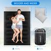 TOMSHOO Double Sleeping Bag with 2 Perfect for Outdoor Emergency and Car Fully Comfortable Temperature Range from to Suitable for and Includes Storage