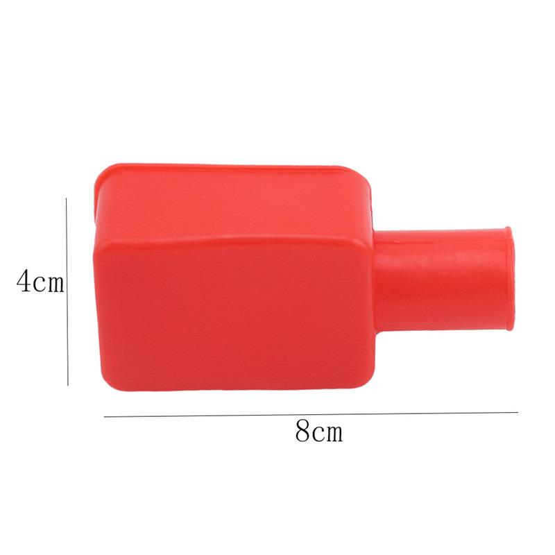 Car Battery Pole Positive and Negative Protection Cover Soft Plastic Flexible Battery Terminal Insulator Protective Parts