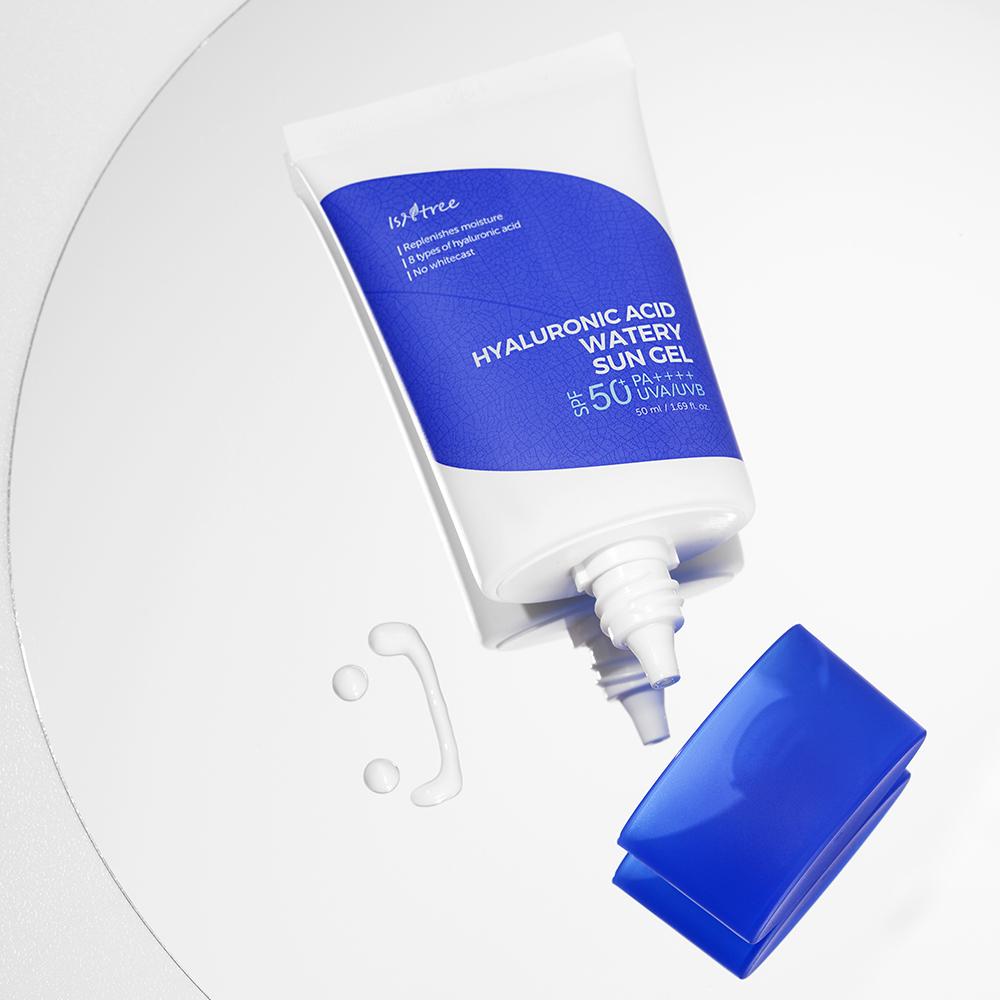 Isntree Hyaluronic Acid Watery Sun Gel SPF50+ PA++++ 50ml - Sun UV Shield Hydrate, Korean