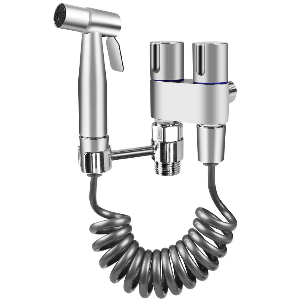 Handheld Bidet Douche Shower Spray for Toilet Personal Hygiene Stainless Steel Bidet Sprayer Kit Bathroom Washer Shower Head