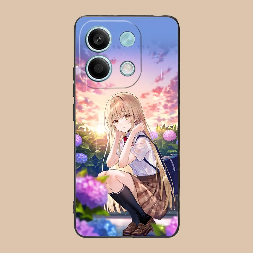 

Angel Mahiru Shina Phone Case for POCO M7 M6 M5 M4 M3 X7 X6 X5 X4 X3 Pro GT 5G Soft TPU Shockproof Cover Poco X3 GT