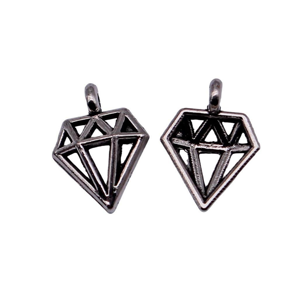 Crown Charms Multi Color Alloy Pendants For Royal Princess Jewelry Accessories