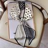 Big Brand Double-sided Printed Long Headband Silk Scarf Hin Scarf Ribbon Tie Bag Decoration Suit Scarf Waist Belt Multi Function