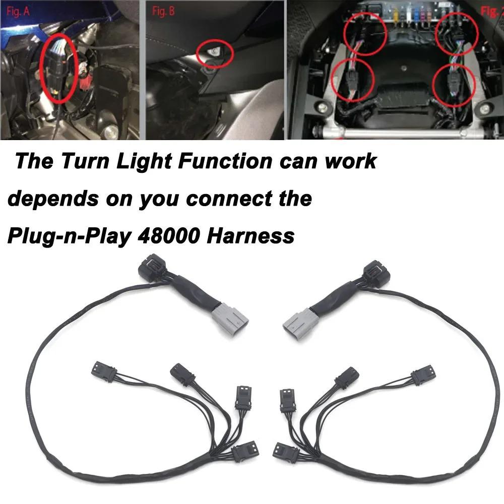 Honda Gold Wing GL1800 Fog & Signal Auxiliary Lights (2018-2026)