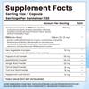 Complex Enzyme Digestive Supplement, Containing Probiotics and Prebiotics, Promotes Gut Health, Relieves Bloating, Suitable for Both Men and Women.