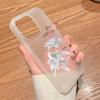 Θήκες κινητών τηλεφώνων για iPhone 11 13 15 Pro Max 12 14 Pro Max Θήκη iPhone 16 15 Plus 13 Pro 12 Frosted Texture Painted Cartoon Flowers