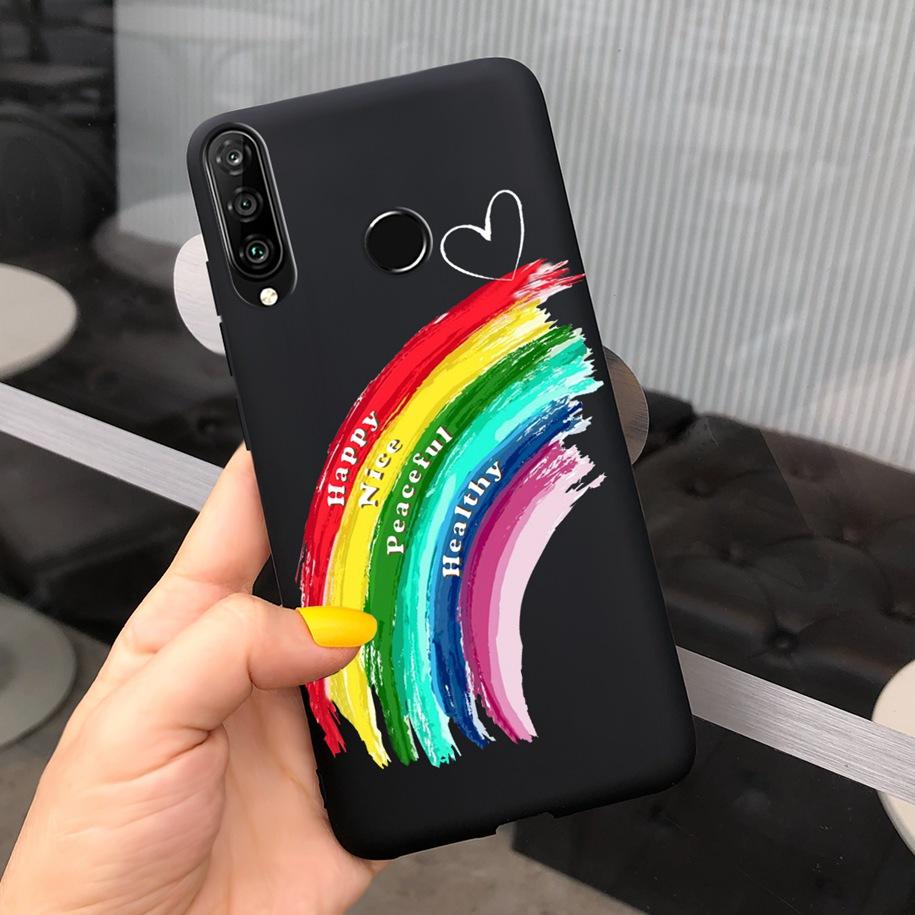 Honor 20S Case For Honor 20 Lite MAR-LX1H Phone Cover 6.15" Cartoon Painted Shockproof Bumper For Honor20S 20Lite Russian Fundas