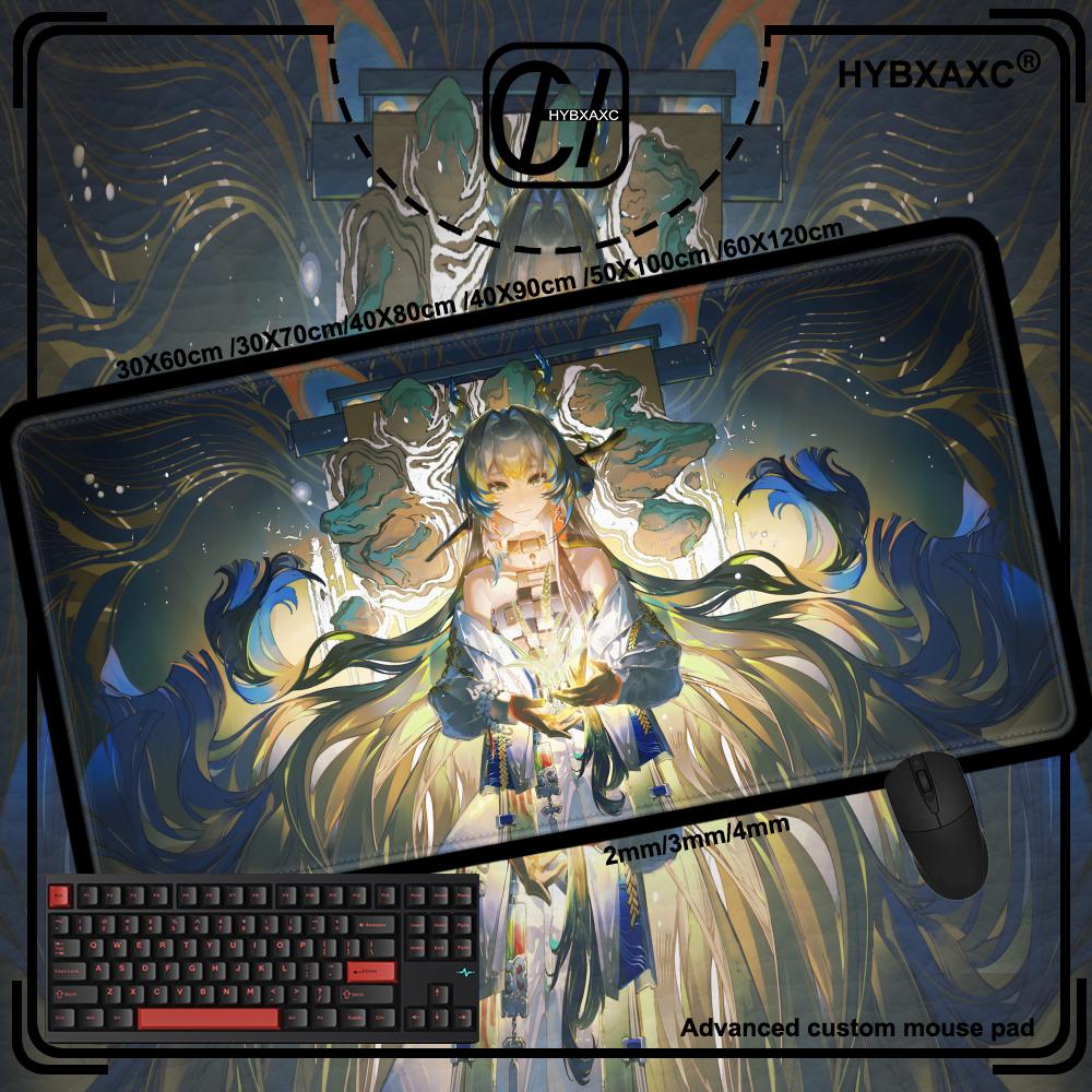 HD XXL Arknights Shu Cute Mouse Pad Cute HD Desk Pad Extended Gaming Keyboard Mats Large Xcm XXL Gamer HYBXAXC Mousepad