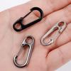 10/20/30 stücke Karabinerverschluss Schnalle Keychian Mini Karabiner Outdoor Camping Wandern Schnallen Legierung Frühling Snap Haken Schlüsselanhänger Werkzeug