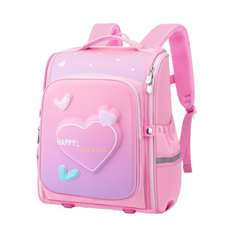 Bingyue Kids Cartoon Backpack with Spine Protection