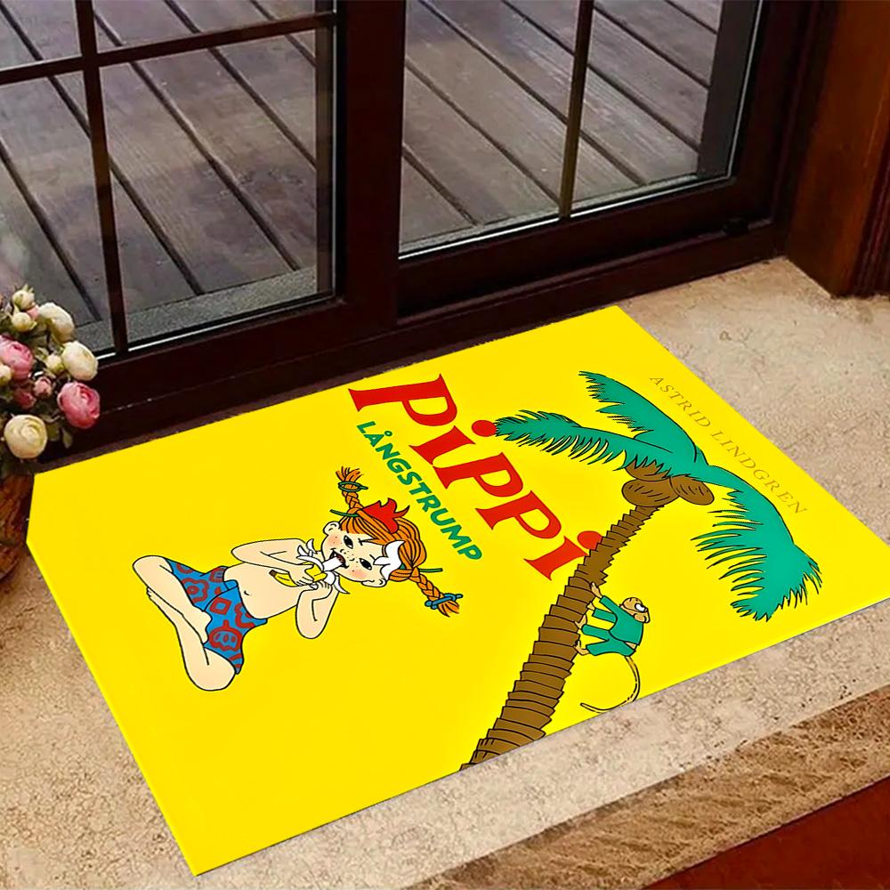 La Casa di Pippi. Tappeti Antiscivolo Tematici - Arredamento per la Casa in Poliestere, Adatti per Camere da Letto, Soggiorni, Ingressi, Studi e Decorazioni