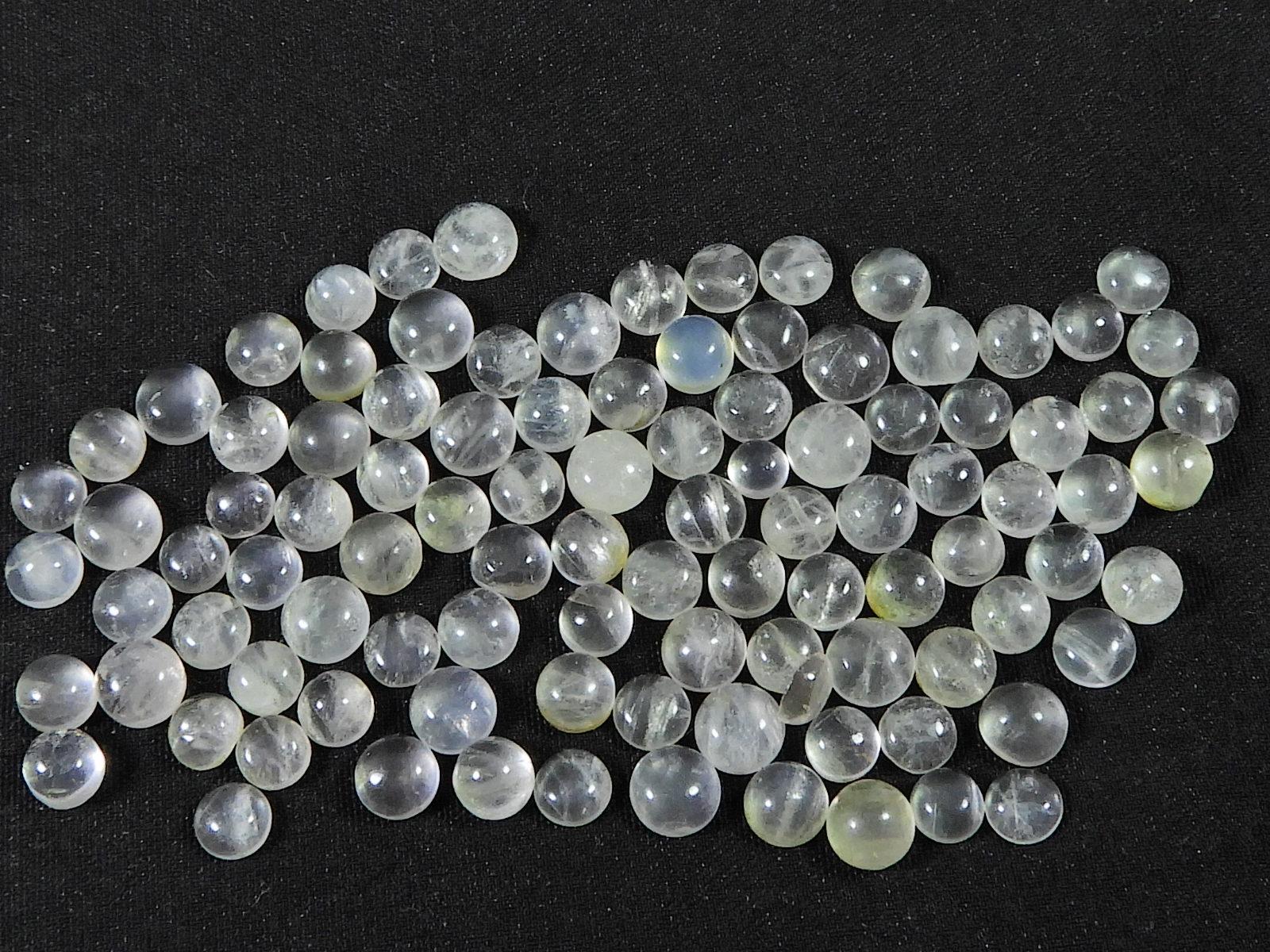 

30Cts. Natural Baby Pink Rose Quartz Round Loose Gemstone 101Pcs lot 3X3MM RQ-1368