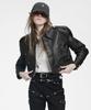 Holynumber7 Vintage Leather Short Jacket