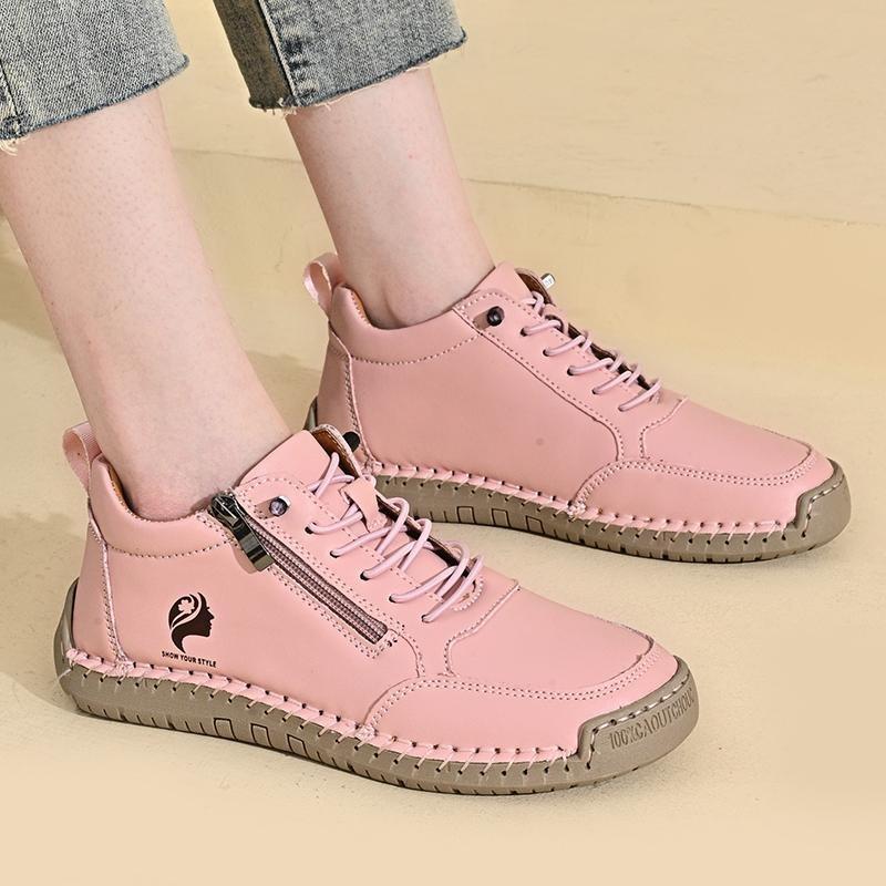 New Casual Shoes Handmade Leather Shoes Women's Sports Casual Shoes