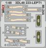 Eduard 1/48 Space Mi-24A Interior 3D Decal and Etching Parts Set (for Trumpeter) Plastic Model Decals EDU3DL48223 (Airplane)