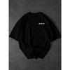 Men'S Trendy Car Graphic T-Shirt, Loose-Fitting Street Style Summer Short-Sleeve Top, Perfect for Casual Wear for Car Enthusiasts Round Neck