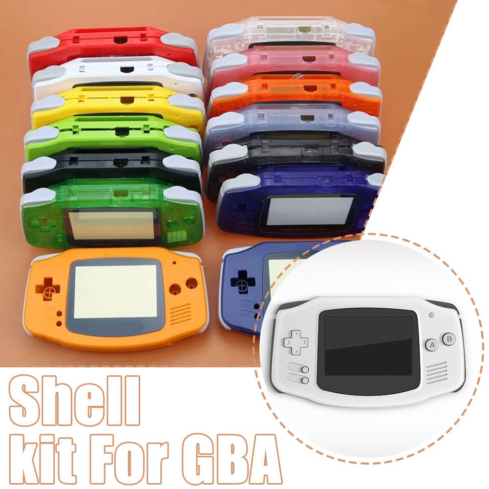 Para Game Boy Advan Carcasa de Repuesto Carcasa para Consola GBA Cubierta Protectora Piezas de Reparación de Retro Gaming