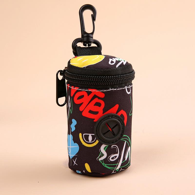 Hot Arrive Colorful Cute Design Luxury Heart Print Dog Poop Bag Holder Dispenser (Not Include Poop Bag And Pet Leashes)