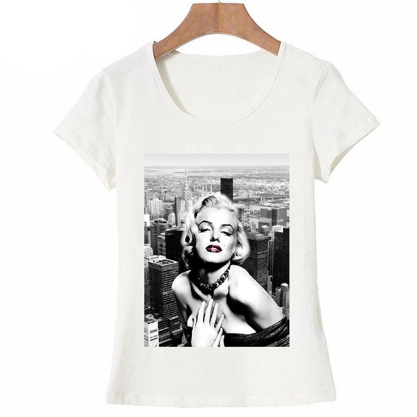 

Vintage Fashion Marilyn Monroe King Print TShirt Summer Cool Women Tshirt Hip Hop Tees Cute girl Tops Hipster Woman tshirt 4XL
