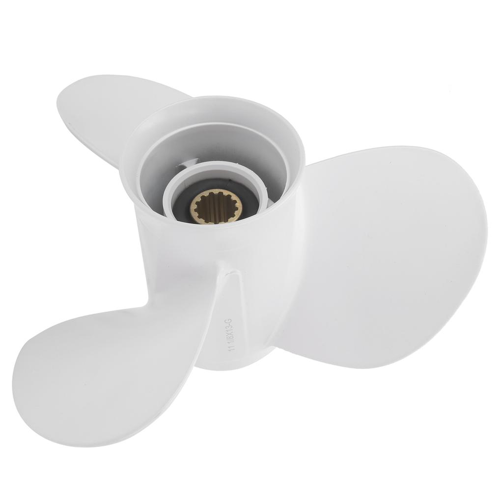 Marine 11?18 x 13?G 69W?45945?00?EL Båtmotor Aluminiumslegeringspropell for Yamaha påhengsmotor