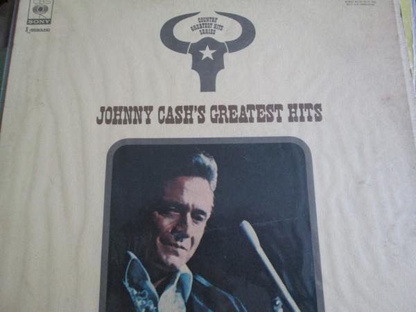 

LP Record JOHNNY CASH Johnny Cashs Greatest Hits SOPC57111 CBS SONY Japan Obi CountryFolk Used