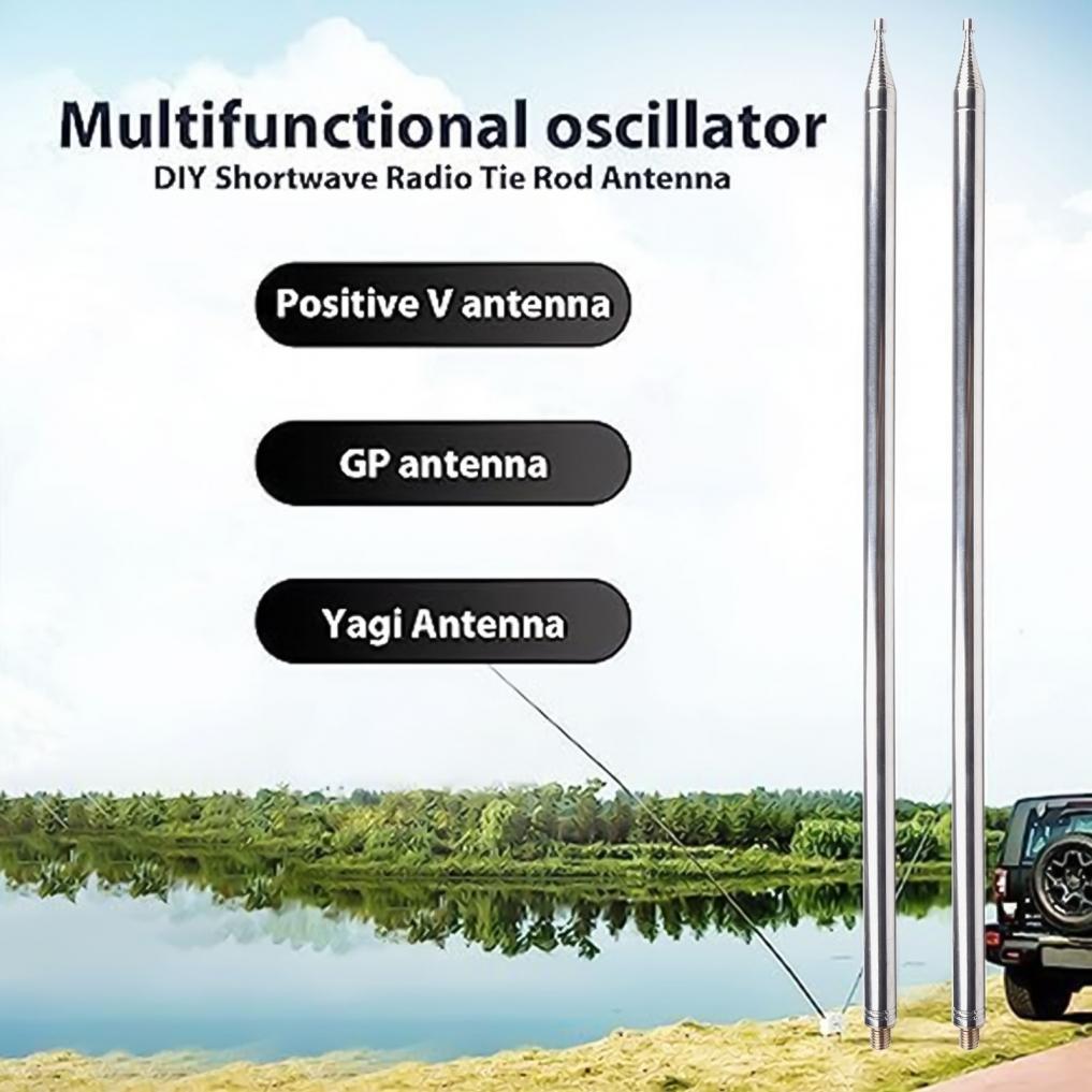 5.6M Telescopic Antenna For Ham Radio Shortwave DIY, 14 Sections, M10 Great